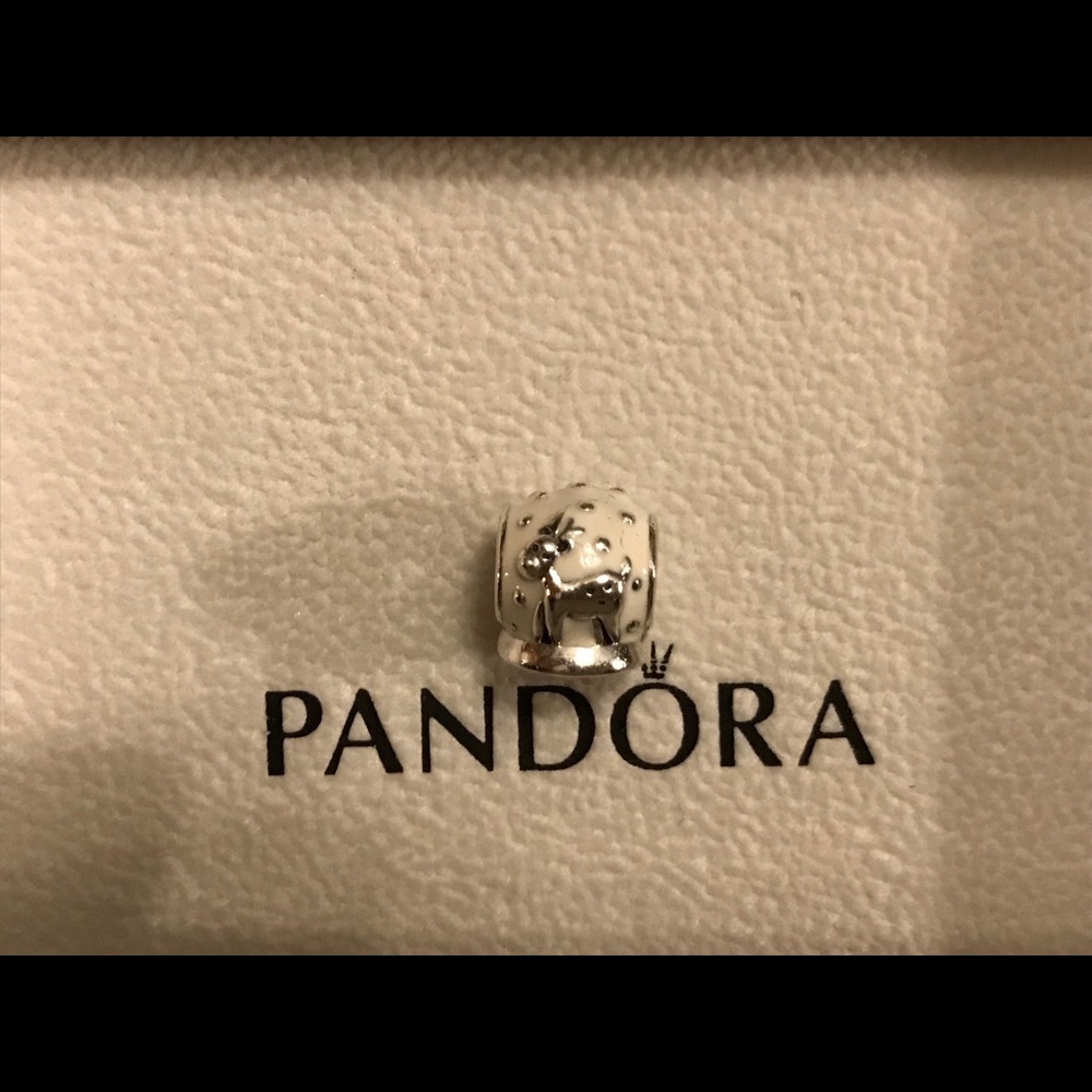 Authentic PANDORA charm Snow globe.